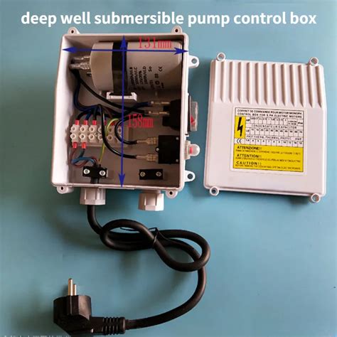 electrical box.for.water well|submersible pump control box.